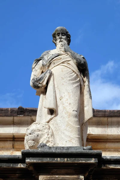 St Mark Evangelist varsayım Dobruca, Hırvatistan Eski kentte Meryem Ana Katedrali.