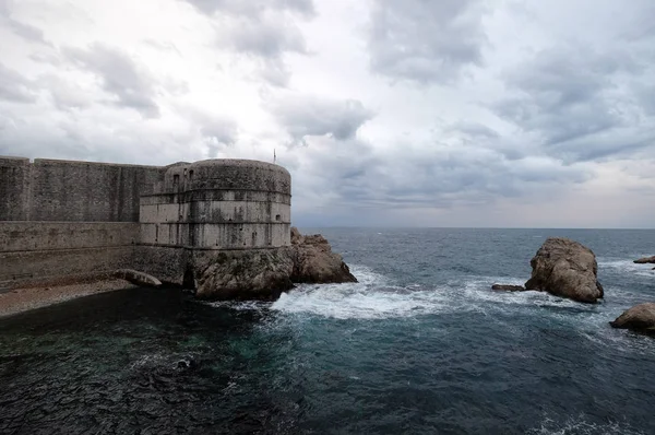 Fort Bokar Key Point Defense Pila Gate Dubrovnik Croatia — Stock Photo, Image