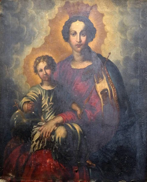 Vierge Enfant Par Pierre Paul Rubens Couvent Des Frères Mineurs — Photo