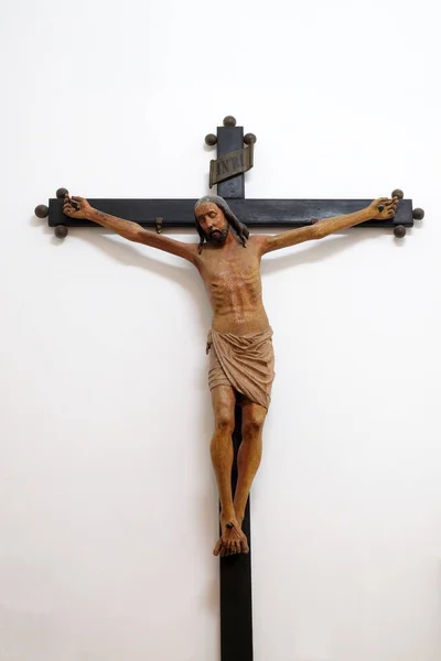 Crucifixo Primeira Metade Século Xvi Convento Dos Frades Menores Dubrovnik — Fotografia de Stock