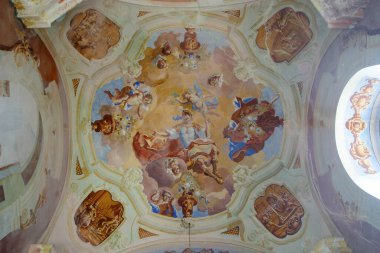 Aziz George, Hırvatistan 'ın Purga Lepoglavska kentindeki Aziz George Şapeli' nde fresk