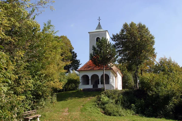 Kaple Jana Křtitele Gorica Lepoglavska Chorvatsko — Stock fotografie