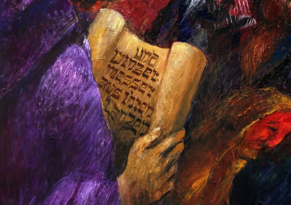 Profeet Jesaja Het Oude Testament Detail Van Het Hoge Altaar — Stockfoto