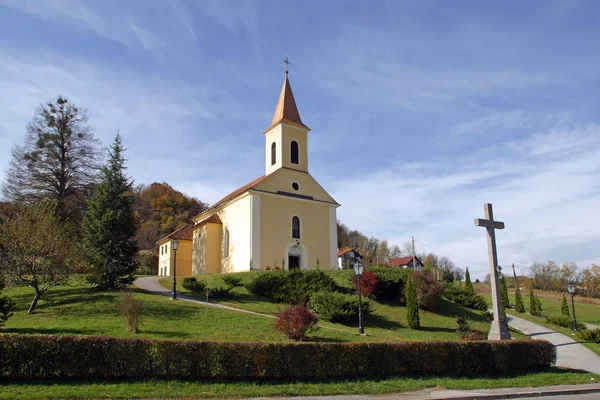 Church Our Lady Seven Sorrows Veliko Trgovisce Croatia — Stock Photo, Image