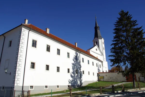 Kirche Mariä Verkündigung Klanjec Kroatien — Stockfoto