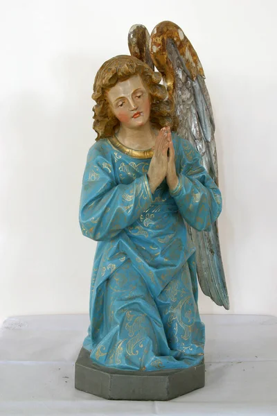 Angel Statue Matteuskirken Apostelen Matteus Evangelisten Stitar Kroatia – stockfoto