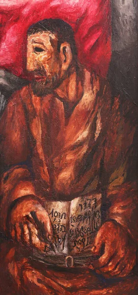 Der Prophet Jesaja Detail Des Hochaltars Von Sieger Koder Der — Stockfoto
