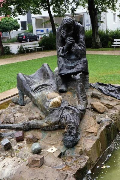 Stephen Saulus Well Sieger Koder Wasseralfingen Deutschland — Stockfoto