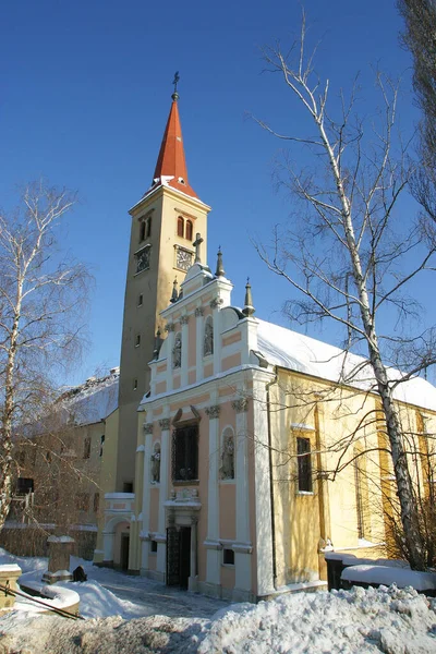 Kerk Van Hemelvaart Remete Zagreb Kroatië — Stockfoto