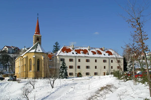 Igreja Assunção Virgem Maria Remete Zagreb Croácia — Fotografia de Stock