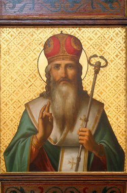 Kral İsa, Hırvatistan 'ın Zagreb kentindeki Yunan Katolik Azizler Katedrali Kiril ve Methodius' ta Iconostasis 'in ayrıntıları
