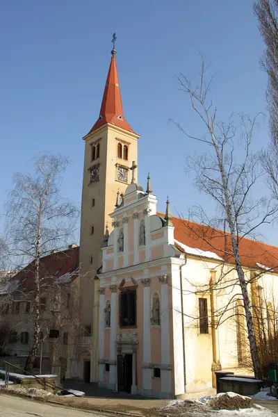 Iglesia Asunción Virgen María Remete Zagreb Croacia — Foto de Stock