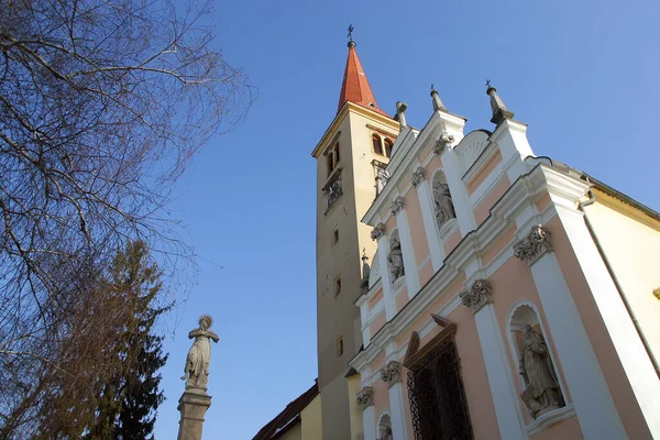 Igreja Assunção Virgem Maria Remete Zagreb Croácia — Fotografia de Stock