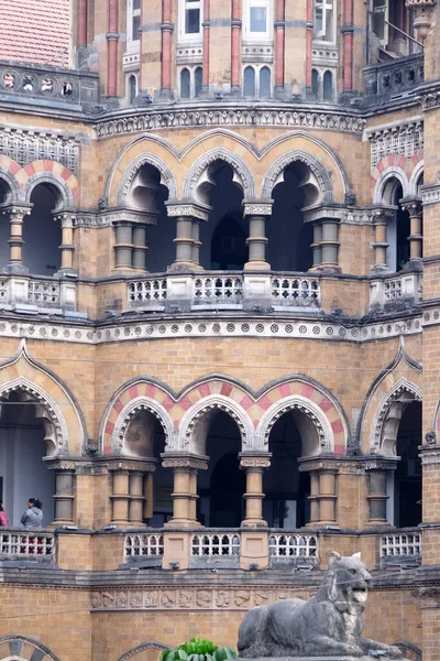 Victoria Station Terminal Chatrapati Shivaji Mumbai India — Foto Stock