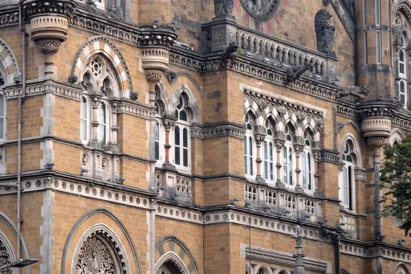 Victoria Station Chatrapati Shivaji Terminal Mumbai India — Stockfoto