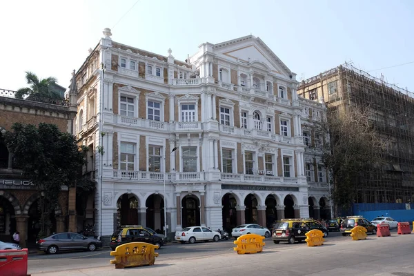 Edificio Del Ejército Marina Área Kala Ghoda Fort Mumbai India —  Fotos de Stock