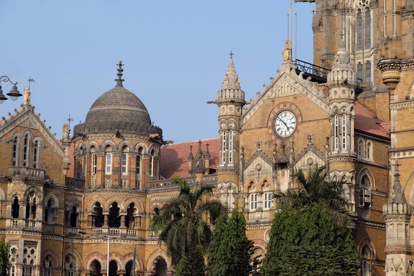 Hindistan Mumbai Deki Victoria Stasyonu Chatrapati Shivaji Terminali — Stok fotoğraf