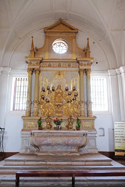 Descenso Del Espíritu Santo Pentecostés Altar Catedral Dedicada Catalina Alejandría —  Fotos de Stock