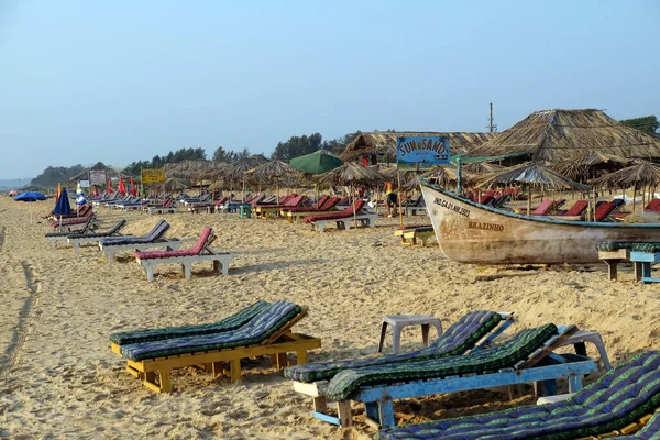 Candolim Beach North Goa Indien — Stockfoto