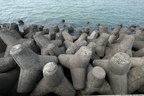 Tetrapods Marine Drive Mumbai India — Stock Photo, Image