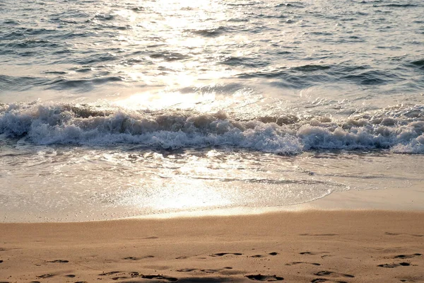 Wave Rolling Sands Candolim Beach North Goa India — Stock Photo, Image