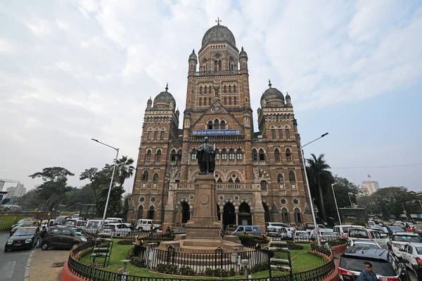 Edificio Corporación Municipal Bombay 1893 Edificio Bmc Mumbai India —  Fotos de Stock