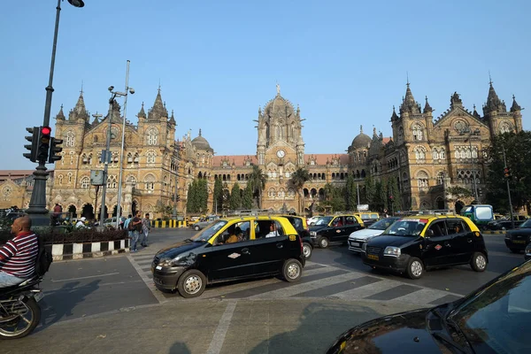 Victoria Station Chatrapati Shivaji Terminal Mumbai India — 图库照片