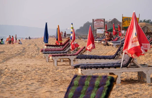 Candolim Beach North Goa India — Stock Photo, Image