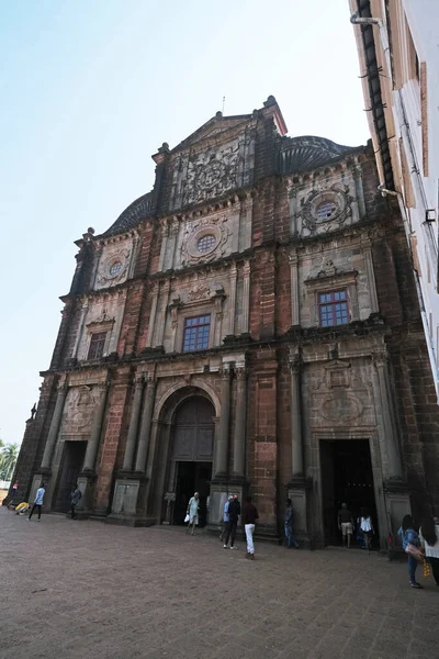 Bom Jesus Bazilikası Eski Goa Velha Goa Goa Hindistan — Stok fotoğraf
