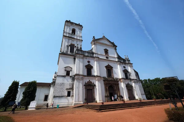 Cathedral Cathedral Dedicated Catherine Alexandria Old Goa Goa India — Stock Photo, Image