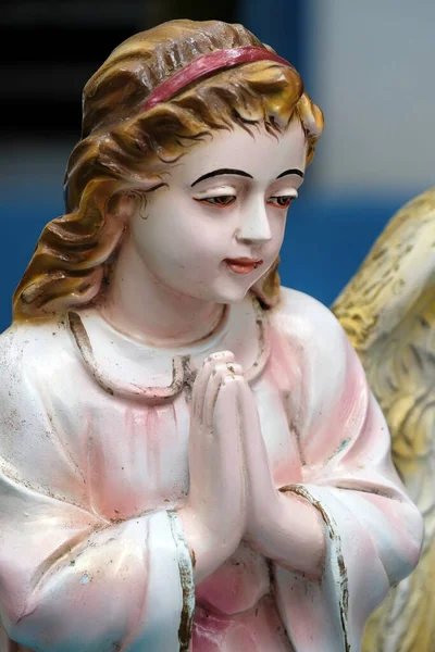 Angel Tomb Croatian Jesuit Missionary Ante Gabric Catholic Church Kumrokhali — Stock Photo, Image