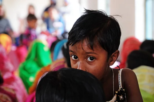 Chunakhali Batı Bengal Hindistan Daki Bir Kilisede Çocuklar — Stok fotoğraf