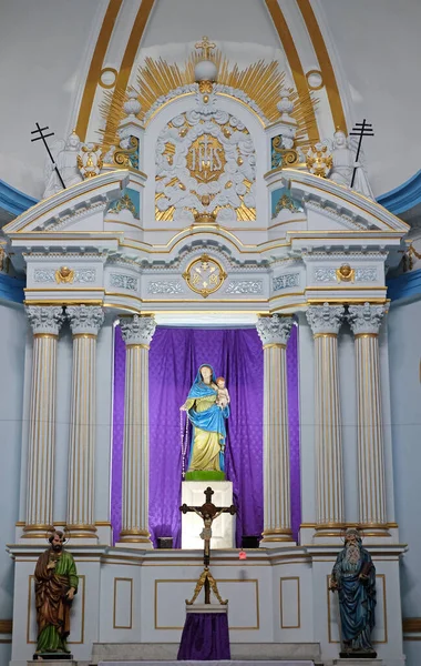 Altar Mor Catedral Católica Santo Rosário Vulgarmente Conhecida Como Igreja — Fotografia de Stock