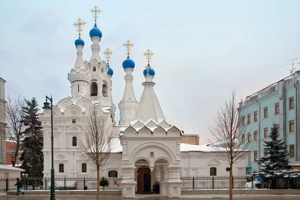 Świątyni Narodzenia Najświętszej Maryi Panny. Moskwa, Russi — Zdjęcie stockowe