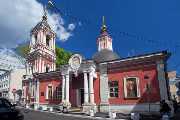 Iglesia de San Nicolás en Podkopayevsky Lane en Moscú —  Fotos de Stock