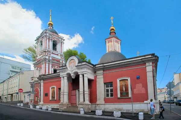 St. Nicolaaskerk in Podkopayevsky Lane in Moskou — Stockfoto