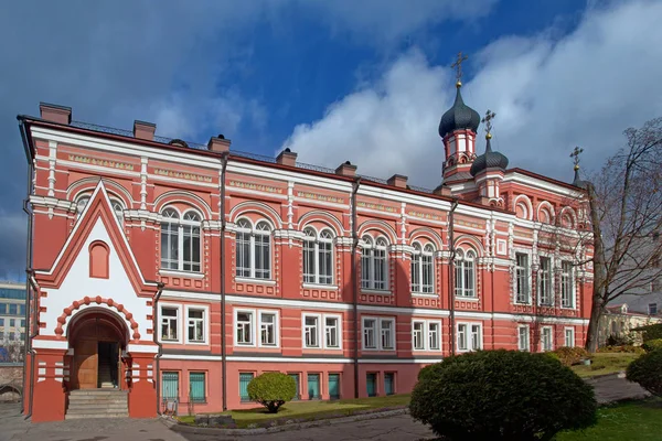 Iglesia de Nuestra Señora de Kazán. Convento de Rozhdestvensky. Moscú — Foto de Stock