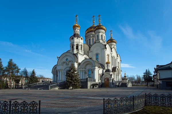 Katedra w Gorłowce, Ukraina — Zdjęcie stockowe
