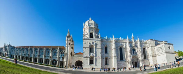 A panoramic view on the monastery in Lisbon — 스톡 사진