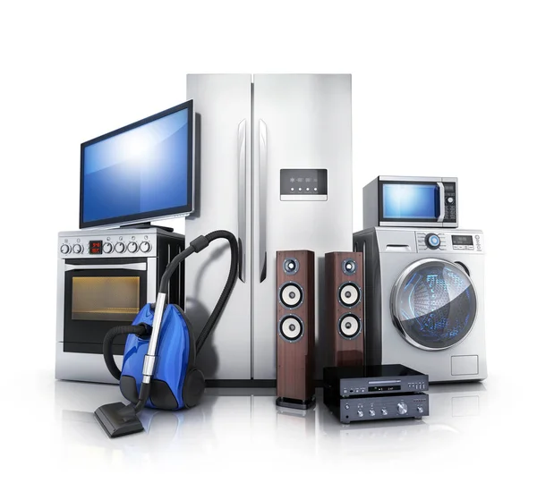 Consumer and home electronics — Stock Photo, Image