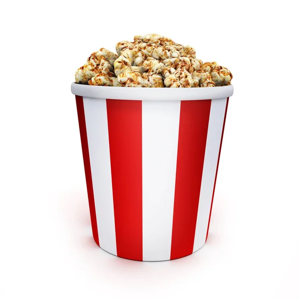 Nur Popcorn-Box — Stockfoto