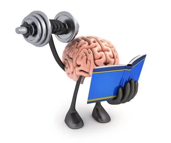 Símbolo de entrenamiento cerebral — Foto de Stock