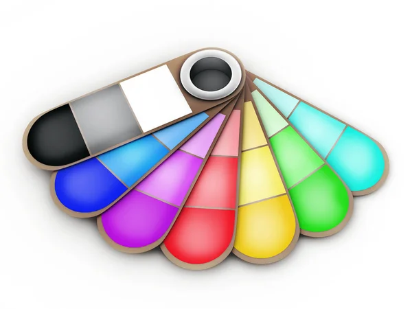 Fan of colour — Stock Photo, Image