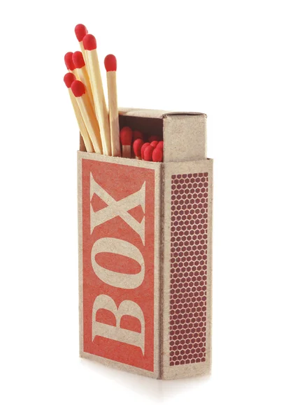 Kibrit kutusundan çıkıntılı.