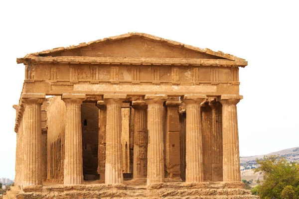 Starověký chrám Svornosti, Agrigento, Itálie — Stock fotografie