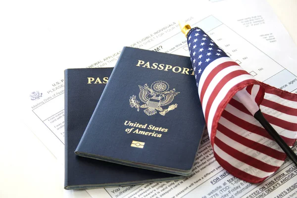 Concept US Immigration/travel — Stock Photo, Image