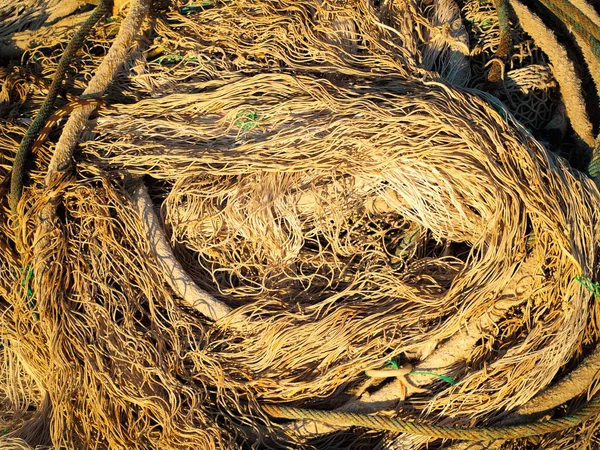 Old nets and ropes — Stock Photo, Image