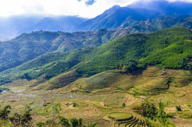 Dağ ve Sapa Köyü, Vietnam şaşırtıcı manzarasının