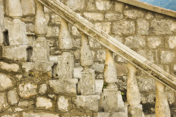 Vue Sur Île Notre Dame Des Rochers Gospa Skrpjela Son — Photo