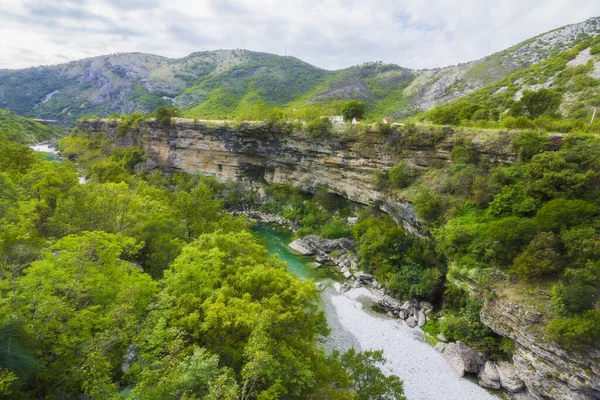 Canyon Rio Tara Montanhas Florestas Redor Parque Natural Durmitor Montenegro — Fotografia de Stock